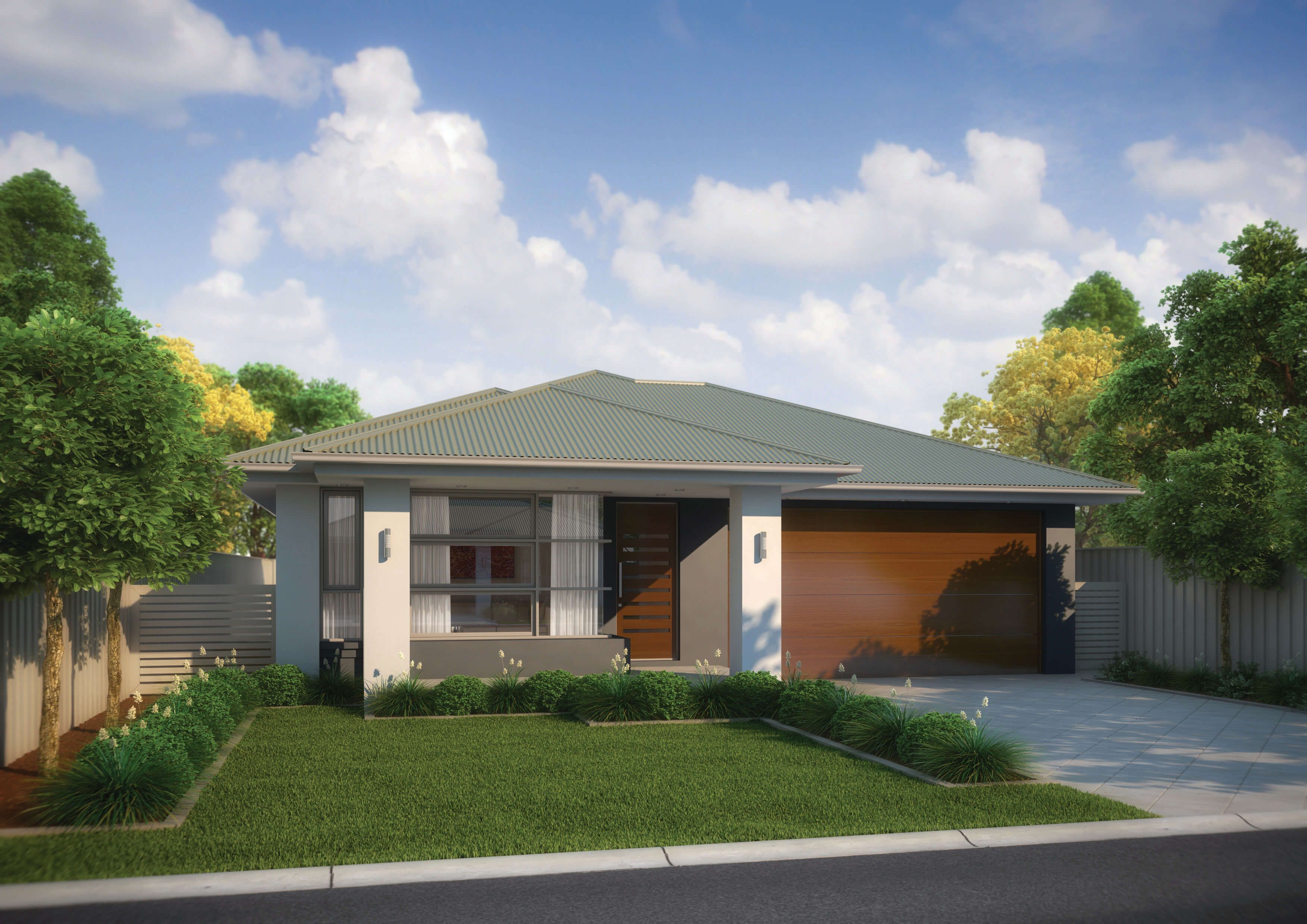 Ashburton S32 Front to Rear by Elderton Homes, NSW Price