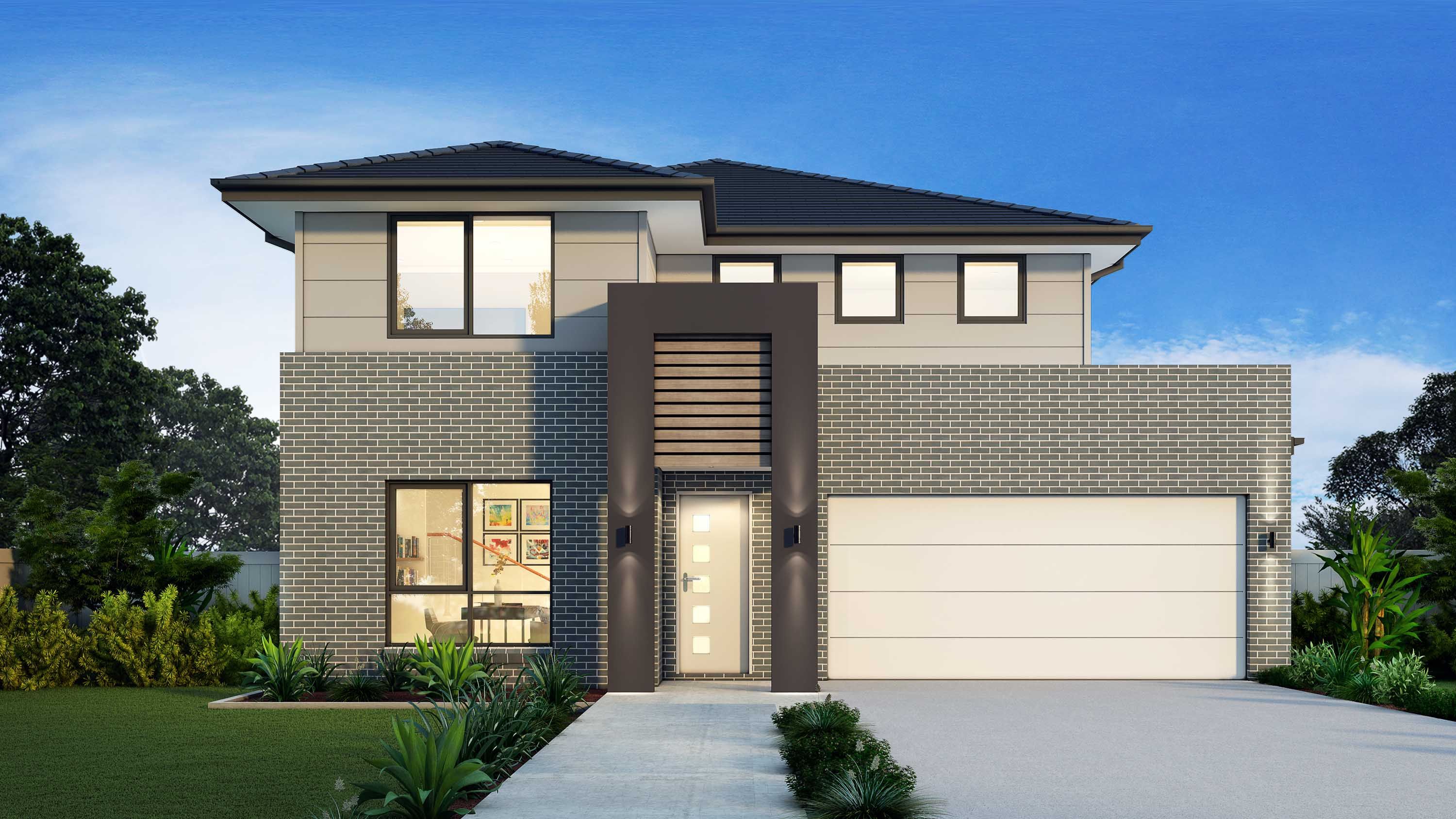 Mahogany 38 by Hudson Homes, NSW from 410,700 Floorplans, Facades