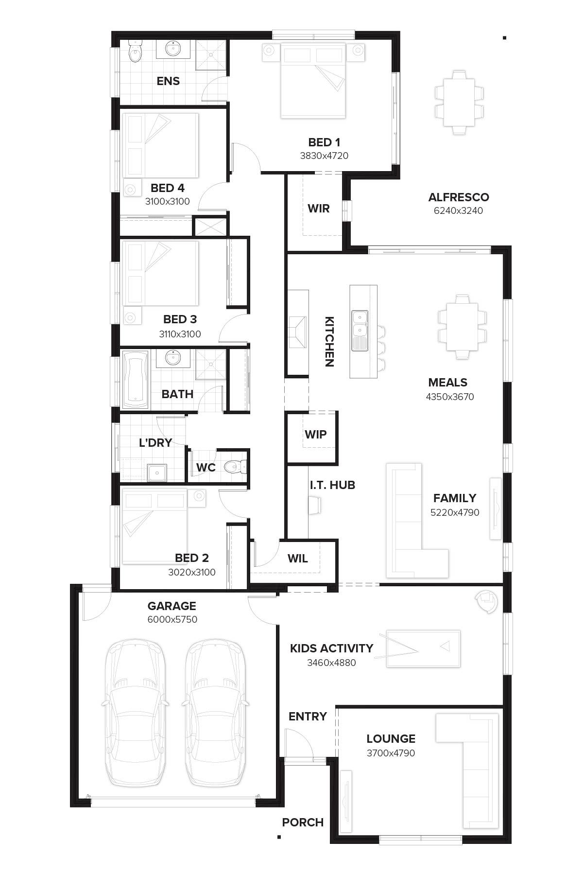 Heathwood 277 by Burbank Homes QLD, QLD Price, Floorplans, Facades
