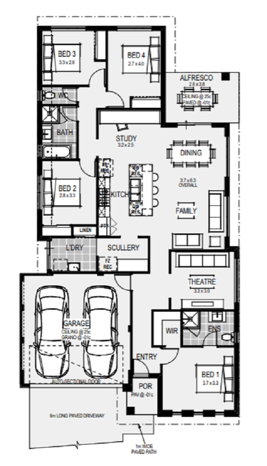 Amelia RMD Floorplan