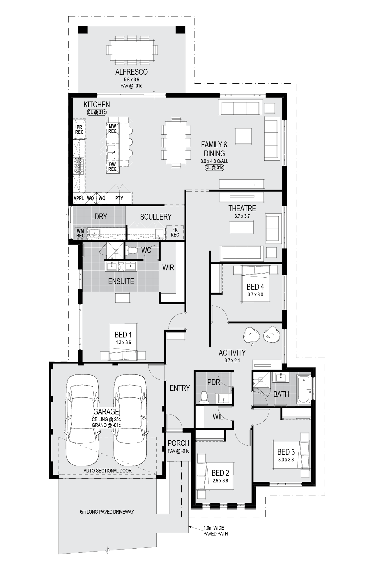 Portland Floorplan