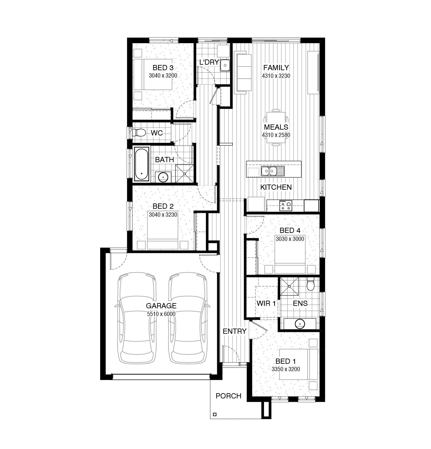 Drake 180 by Burbank, VIC - from $224,500 - Floorplans, Facades