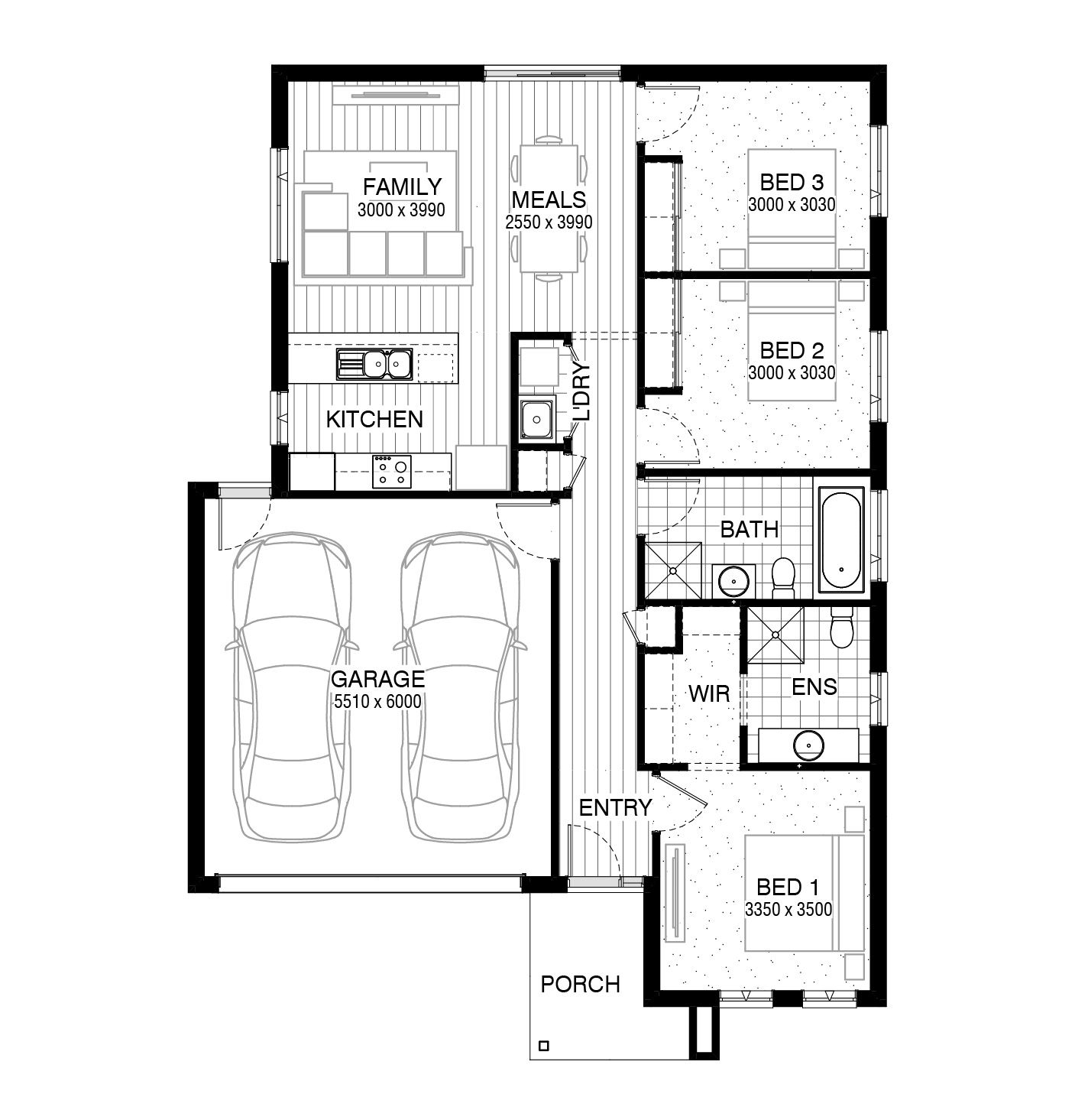 Irving 16 by Burbank, VIC - from $221,100 - Floorplans, Facades