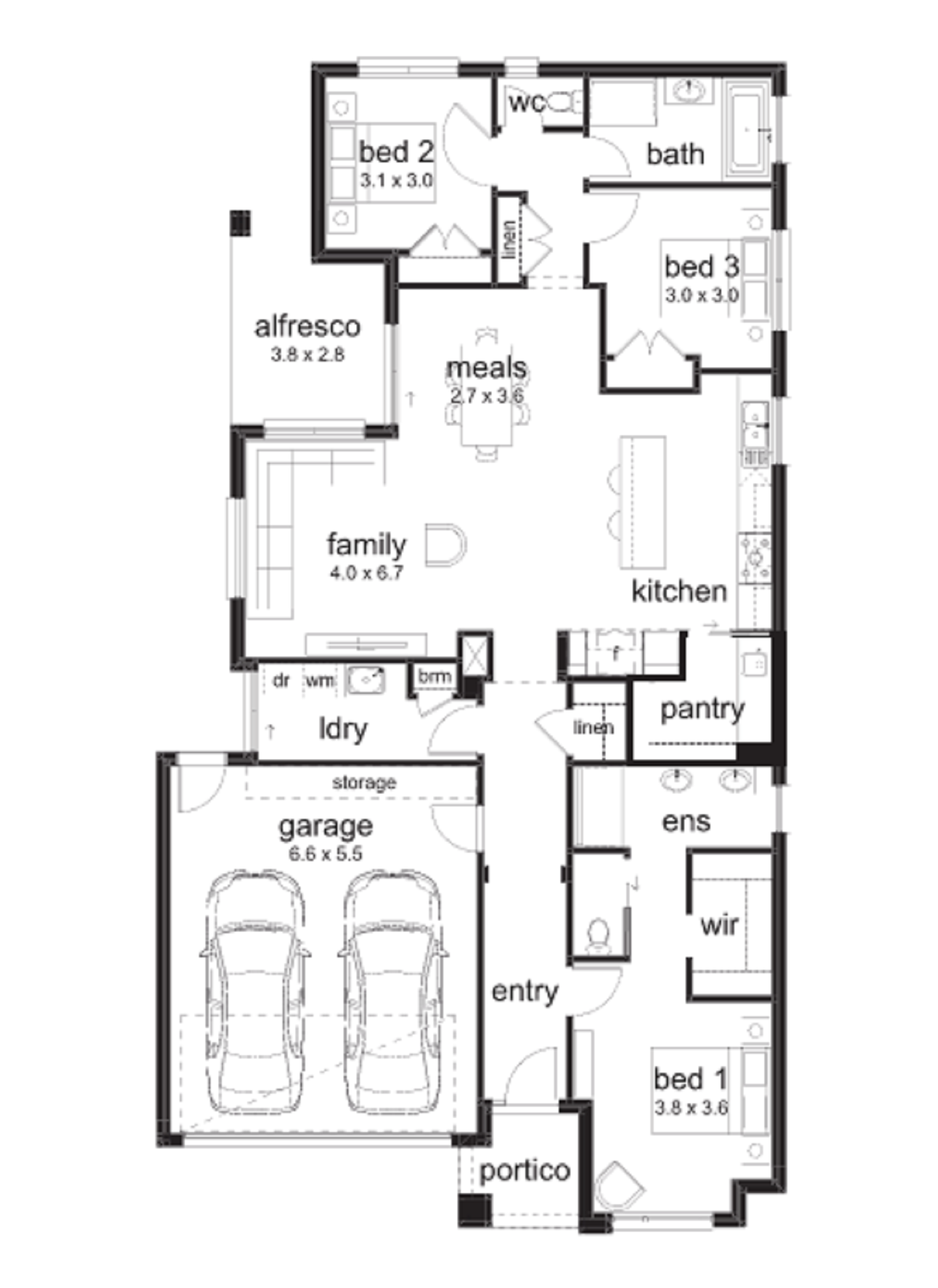 Cobden 22 by Dennis Family Homes, VIC Price, Floorplans, Facades