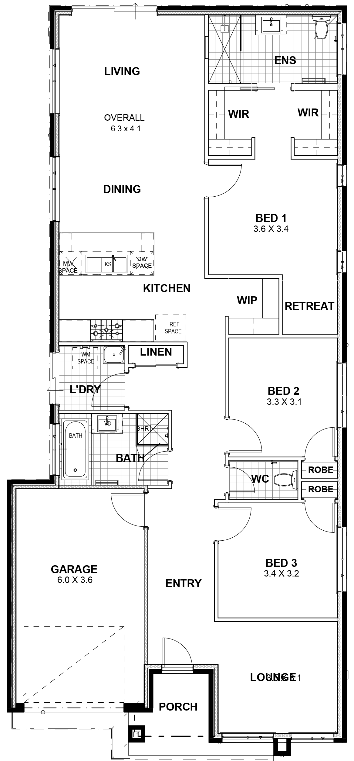HGV Custom 011 11x28 Melbourne by Home Group WA, VIC from 254,990 Floorplans, Facades